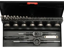 ZESTAW GWINTOWNIKÓW I NARZYNEK M3-M12, 32 CZ