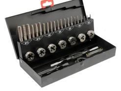 ZESTAW GWINTOWNIKÓW I NARZYNEK M3-M12, 32 CZ