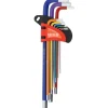 ZESTAW KLUCZY IMBUSOWYCH 1,5-10MM, 9SZT.