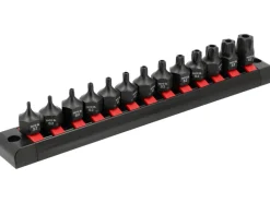 ZESTAW KLUCZY TRZPIENIOWYCH UDAROWYCH KRÓTKICH 3/8" 17MM CRMO 13 ELEMENTÓW