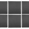 ZESTAW MAT OCHRONNYCH WARSZTAT/FITNESS. ZAWIERA 6 SZTUK 60X60CM 12MM GRUBOŚCI