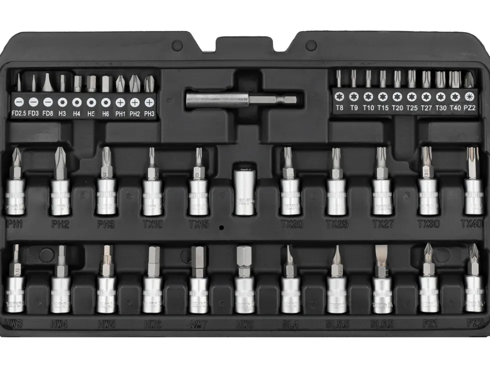 ZESTAW NARZĘDZIOWY 1/4" 68 ELEMENTÓW