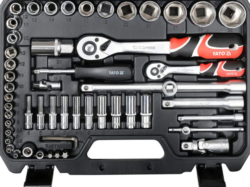 ZESTAW NARZĘDZIOWY 1/4", 1/2" KPL 93 SZT