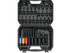 ZESTAW NARZĘDZI UDAROWYCH 1/2" 64 ELEMENTY