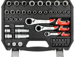 ZESTAW NASADEK PRZELOTOWYCH SPLINE 1/4", 3/8" 1/2" 47 ELEMENTÓW