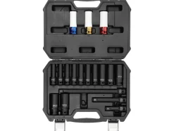 ZESTAW NASADEK UDAROWYCH 1/2" ZAWIERA 18 ELEMENTÓW