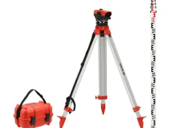 ZESTAW NIWELATOR 32X IP66 + 5M ŁATA + STATYW