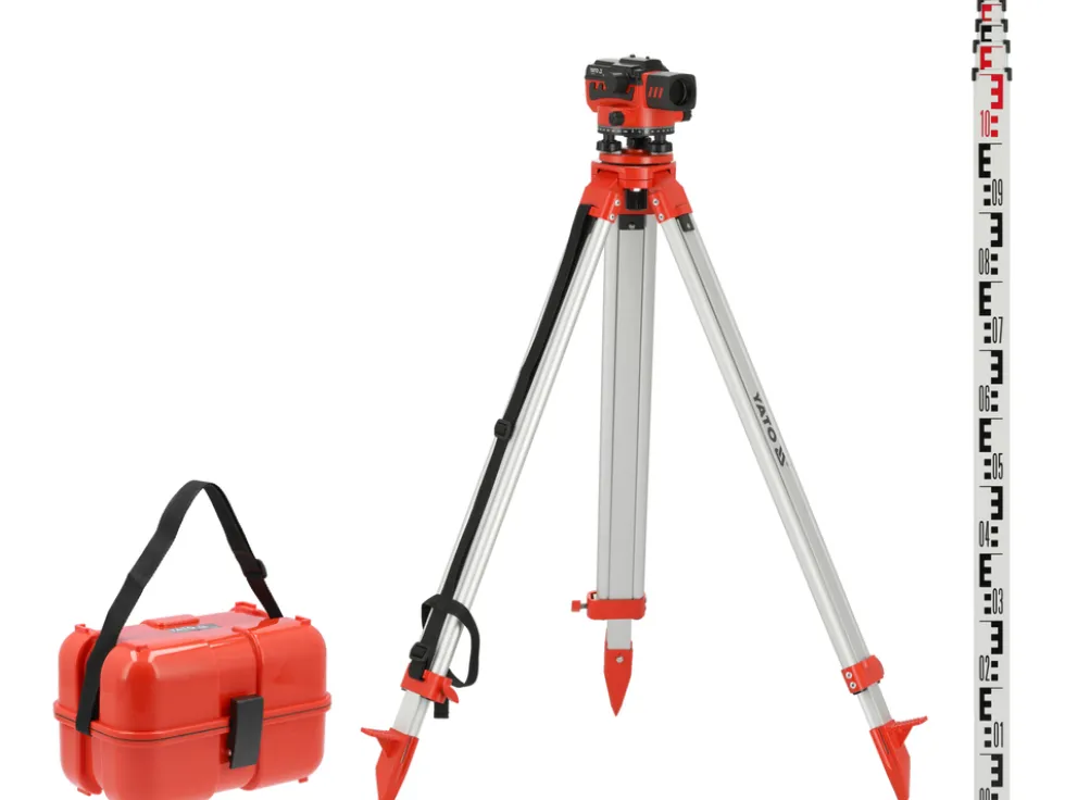 ZESTAW NIWELATOR 32X + 5M ŁATA + STATYW