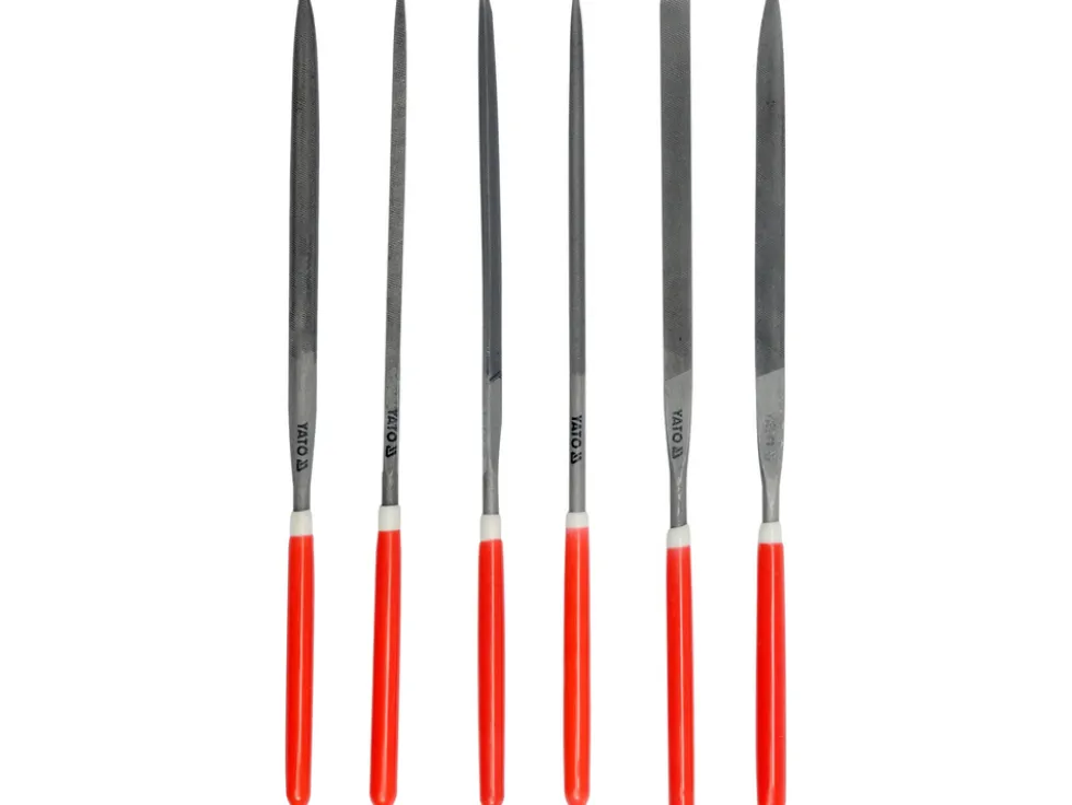 ZESTAW PILNIKÓW IGLAKÓW 140X65X3MM, 6 SZT.