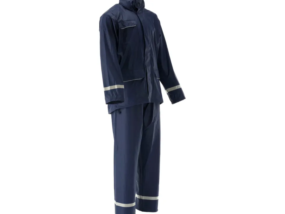 ZESTAW PRZECIWDESZCZOWY NAVY STRETCH ROZM. M