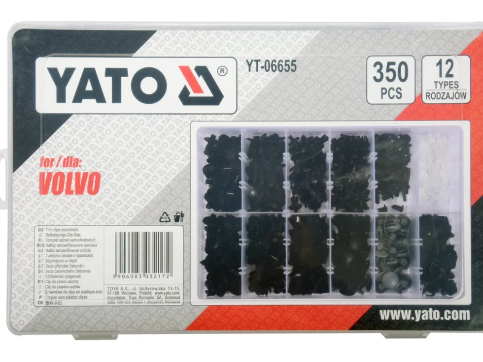 ZESTAW SPINEK SAMOCHODOWYCH VOLVO 350 SZT.