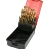 ZESTAW WIERTEŁ DO METALU HSS-TIN 25SZT 1-13MM