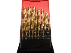 ZESTAW WIERTEŁ DO METALU HSS-TIN 25SZT 1-13MM