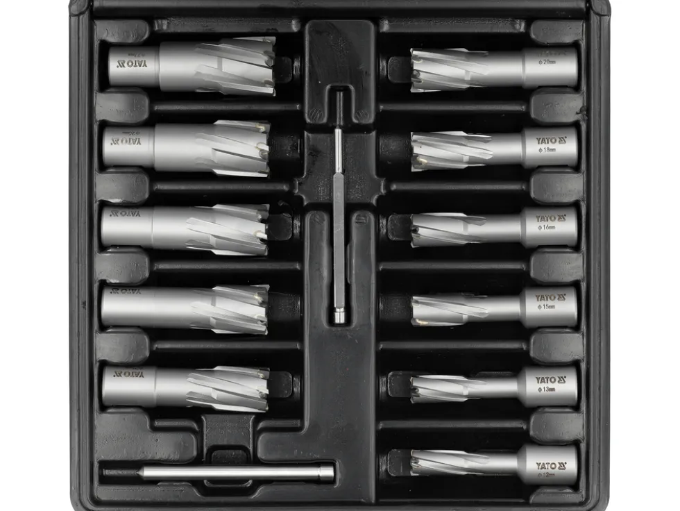 ZESTAW WIERTEŁ TREPANACYJNYCH TCT 13SZT