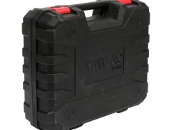 ZESTAW YATO 18V: KLUCZ UDAROWY 1/2'' 700 NM, NASADKI - DWA AKUMULATORY 3AH
