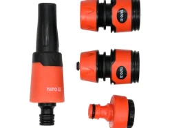 ZESTAW ZŁĄCZEK ZE ZRASZACZEM, 4SZT, 1/2" I 3/4"